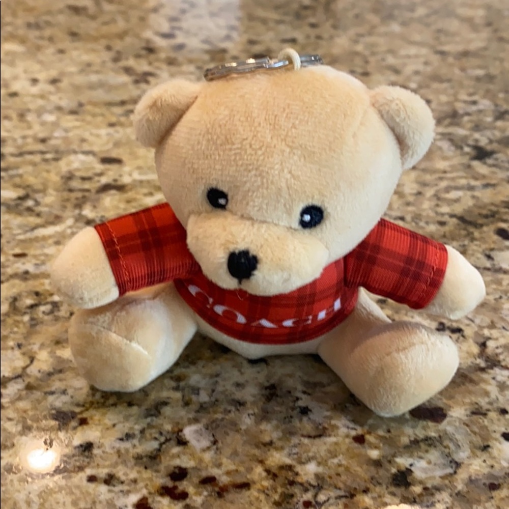 Coach Bear Keychain/bag Charm - New Keychain